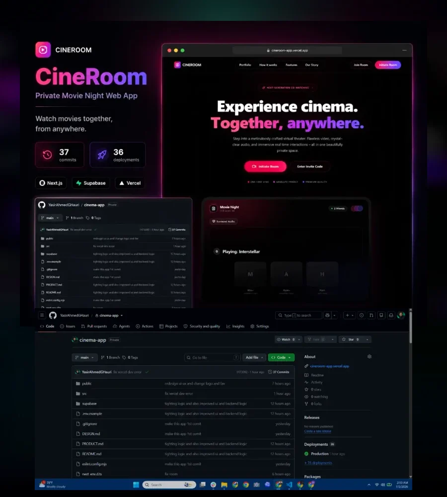 CineRoom App